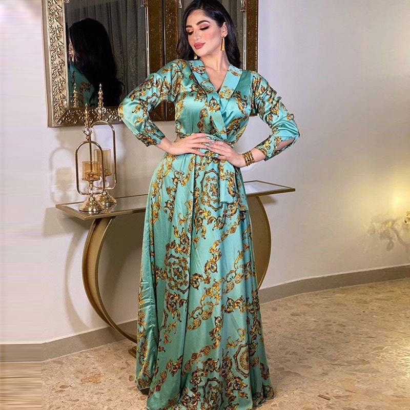 Luxury Fashion Traditional Modest  Dubai Abaya