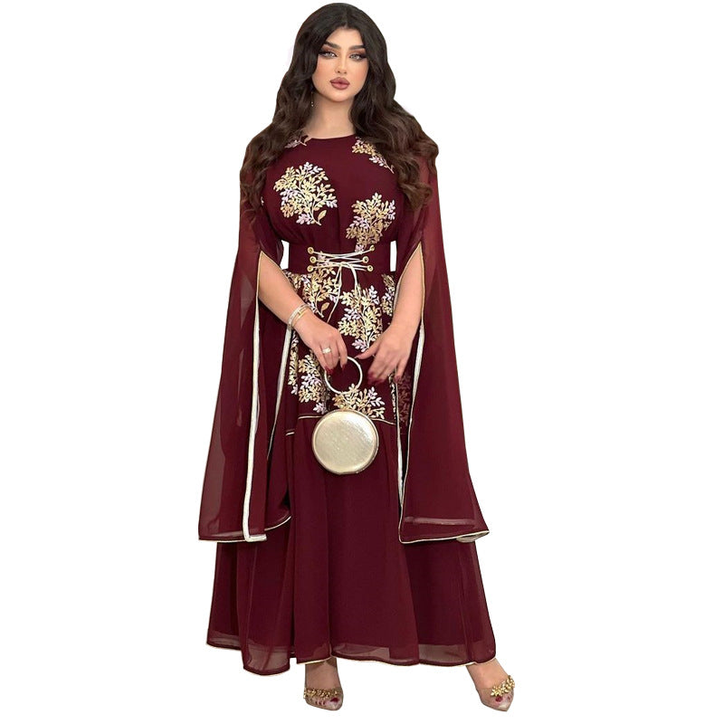 Middle East Dubai Arab Abaya Muslim Dress