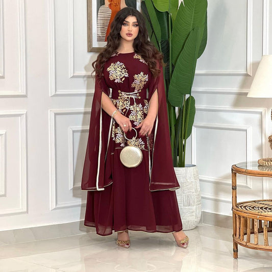 Middle East Dubai Arab Abaya Muslim Dress